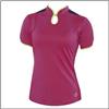 JOFIT SPORTSWEAR Barbara Plum/Multi Keyhole Shirt