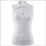 TAIL ACTIVEWEAR Chance White Sleeveless Shirt