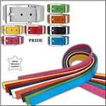 THE WHITE BALL Pride 35MM Buckle With Leather Strap