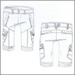 POLO RALPH LAUREN White 20 Inch Multi Pocket Cargo Short