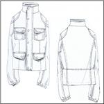 POLO RALPH LAUREN Majors Pure White Zip/Button Front Jacket