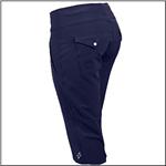 JOFIT SPORTSWEAR Pull-On 4All Navy Performance Pedal Pusher