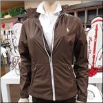 POLO RALPH LAUREN Rich Chocolate Zip Front Fairway Jacket