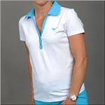 GIRLS GOLF White Funky Hearts Shirt