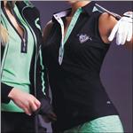 MDC SPORTSWEAR Black Sleeveless Polo