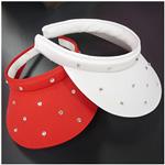 HIGH SPIRITS Rhinestone Studded Clip-On Visors