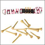 AME &amp; LULU Links White/Red/Black Golf Belt