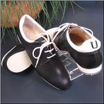 UNUTZER BIG SALE Ivana Black/White Spikeless Shoe