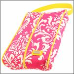 AME &amp; LULU Kona Pink/White/Yellow Shoebag