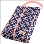 AME &amp; LULU Marina Navy/White/Pink Shoebag