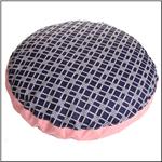 AME &amp; LULU Marina Navy/White/Pink  Dog Bed