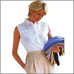 LEON LEVIN Sleeveless Cotton Jersey Polo In 7 Color Options