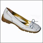 WALTER GENUIN Anna White Spikeless Shoe
