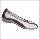 WALTER GENUIN New Didi Chocolate / White Golf &amp; Street Shoe