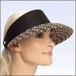 ERIC JAVITS Champ Multi Color/Print Squishee Straw Visor