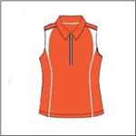 TAIL ACTIVEWEAR Viva Orange / Multi Sleeveless Shirt