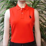 POLO RALPH LAUREN Radiant Red Sleeveless Polo