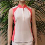 TAIL ACTIVEWEAR Gain Strawberry Pique Colorblock Shirt