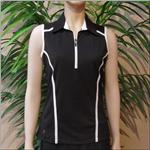 TAIL ACTIVEWEAR Success Black Sleeveles Polo