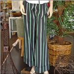 TOBY TUCKER Navy/Green Stripe Golf Pant