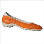 WALTER GENUIN Polly Orange / White Shoe
