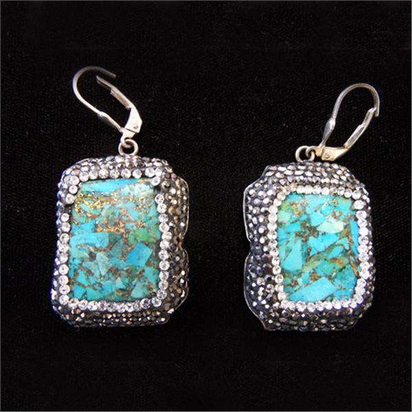 Ladies Turquoise Earrings