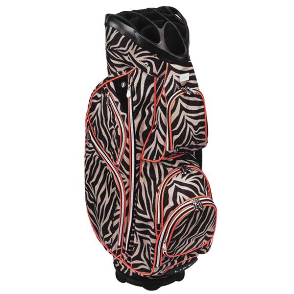 Cutler Sports Brooklyn Zebra 14 Way Cart Bag Style