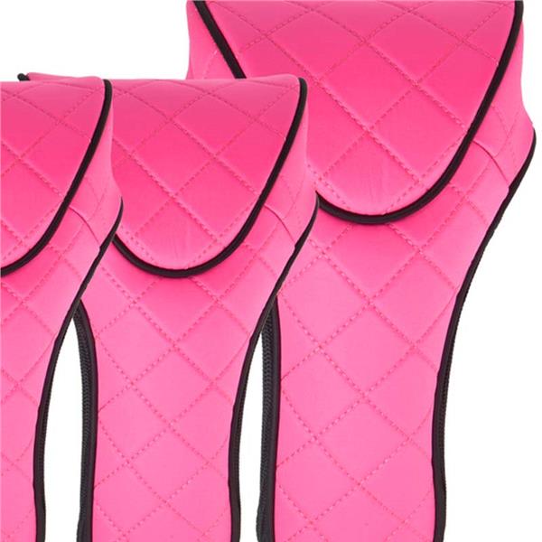 Cutler Sports The Fresh Air Silver Metallic Sparkle Club Head Cover Set of 4