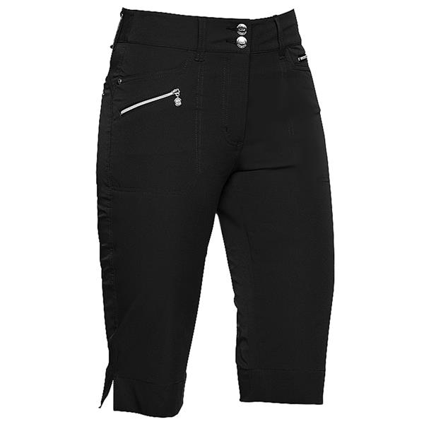 Daily Sports Black 24 Inch Length Miracle Stretch City Short