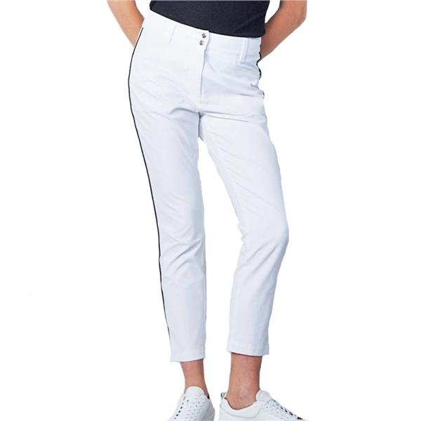 Daily Sports The Glam Women s White High Water Ankle Pants