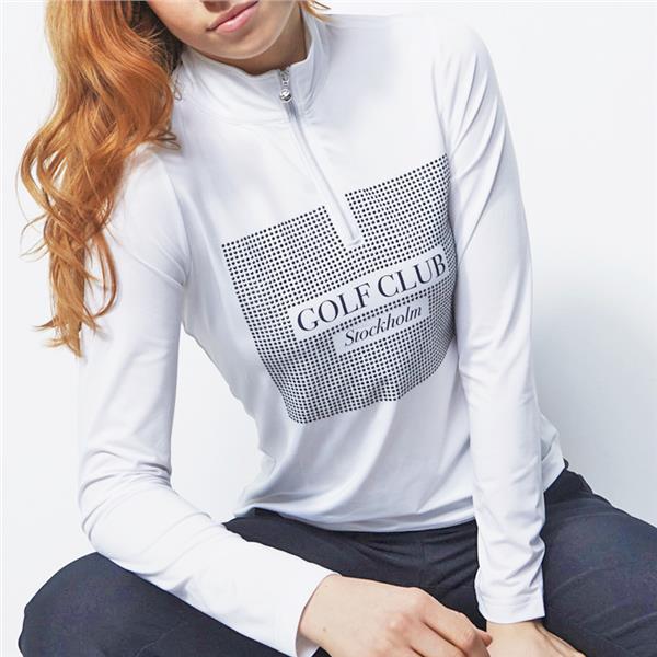 Daily Sports Monza White Stockholm Golf Club Long Sleeve Shirt