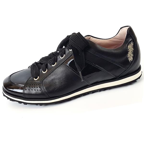 guess nappa pu patent sneakers