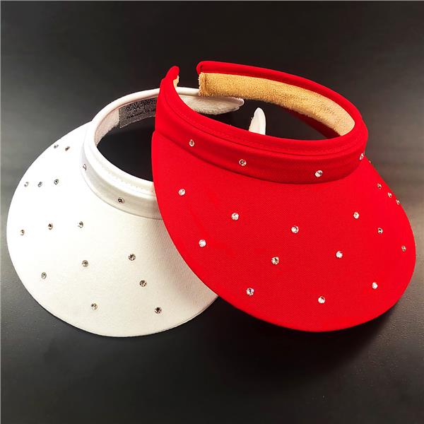 High Spirits Women's Swarovski Crystal Studded Four Inch Clip On Sun