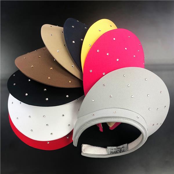 Ladies golf visors with bling 2025