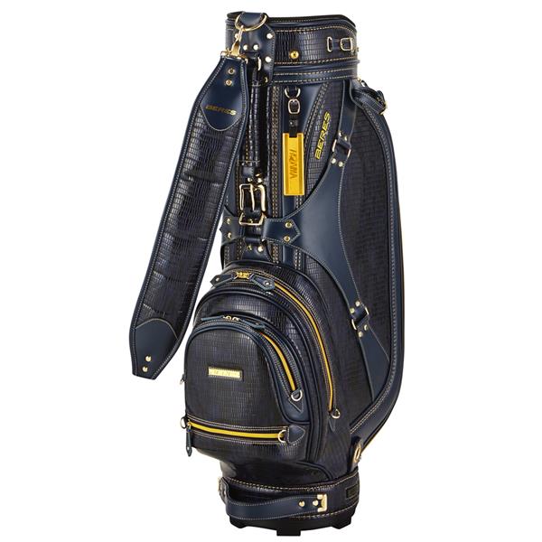 Honma Golf Women's Navy Blue Beres 5Way Smooth with Lizard Print