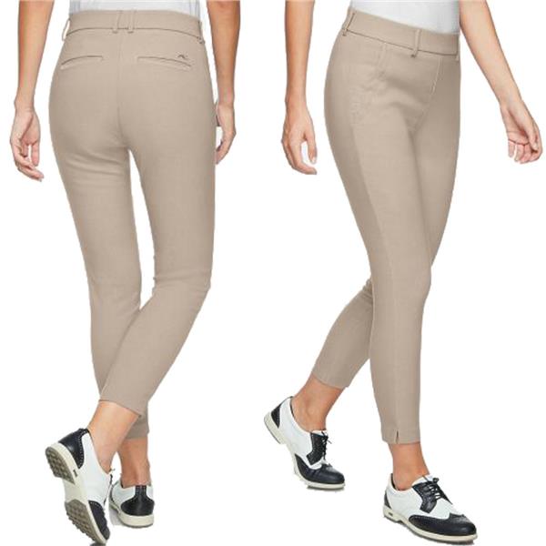 KJUS Athleisure Sportswear Ikala Oxford Tan 7/8 Crop Length PullOn