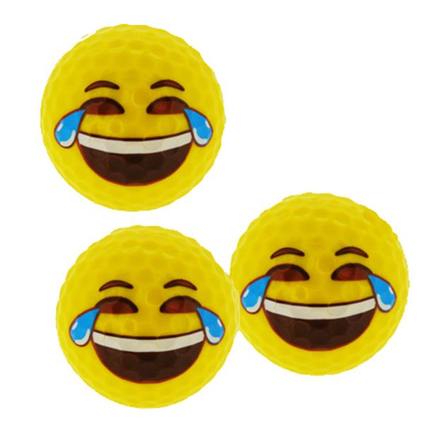 Lady Golf Emoji LMAO PrintedGolf Balls For Men and Women Emoji LMAO
