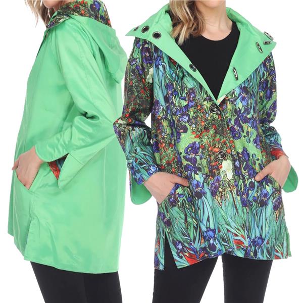 Lindi Aria | Van Gogh Iris Floral Print 