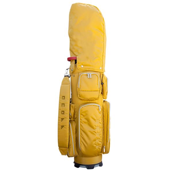OnOff Sports Women's 5Way Solid Mustard Yellow Caddy Golf Bag