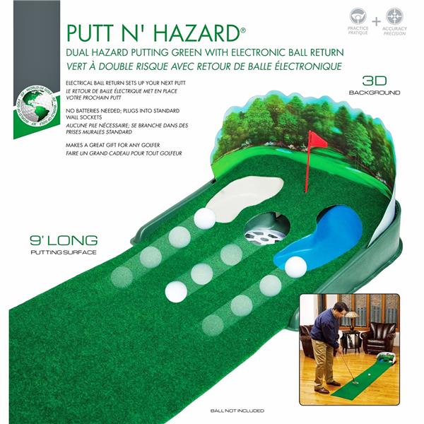Lady Golf Sports Putt N Hazard Portable Electric Putting and Practice