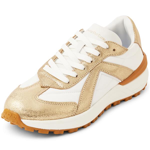 Swing Out Sister Golf | Zendaya Gold and White Golf and Street