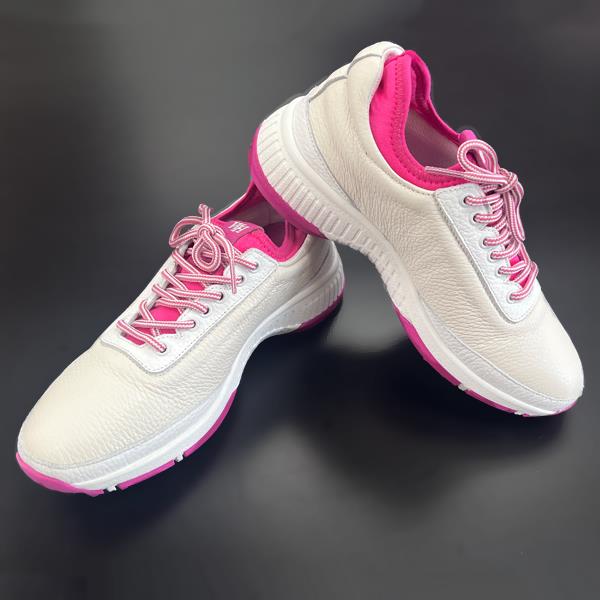 William & Harry Lynx White-Hot Pink Golf & Walking Shoe $298