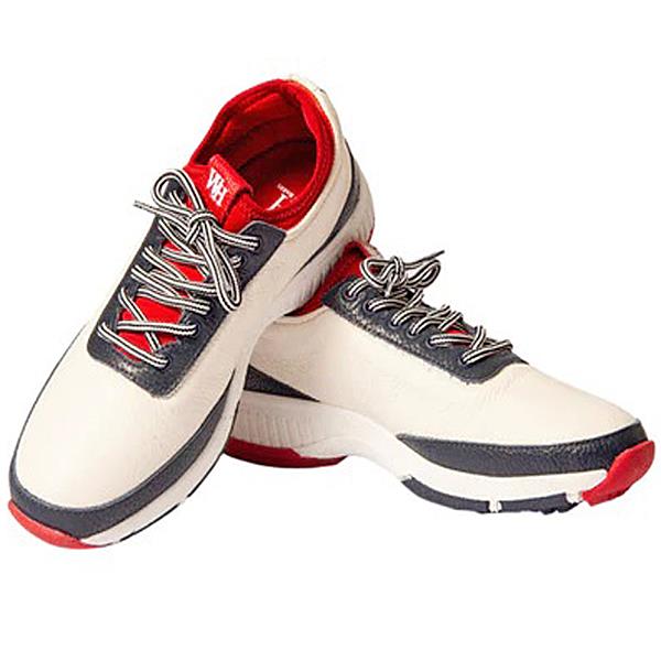 William & Harry Lynx White-Navy Red Golf & Walking Shoe $298