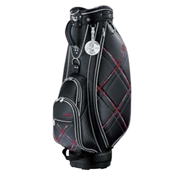 XXIO Golf Ladies Luxury BlackSilver Trimmed Cart Bag
