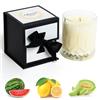 ATHENA CANDLE Coastal Watermelon Premium Soy Wax Faceted 8 Ounce Votive $26