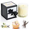 ATHENA CANDLE Vanilla Buttercream Premium Soy Wax Faceted 8 Ounce Votive $26