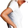 Calliope Short Sleeve White Kiona Flare Bottom Stretch Dress $135