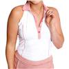 Calliope Birdies & Belles White-Blush Sleeveless Racerback