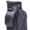 CHAMP SPORTS Ultra Light 7-Way Black with White Polka Dot Print Cart Bag with Club Head Covers $199.99