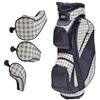 CHAMP SPORTS Ultra Light 7-Way Multi Plaid Print Cart Bag with Club Head Covers $199.99